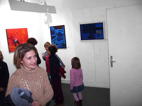 Vernissage der Ausstellung "Moderne Junge Kunst" 2006